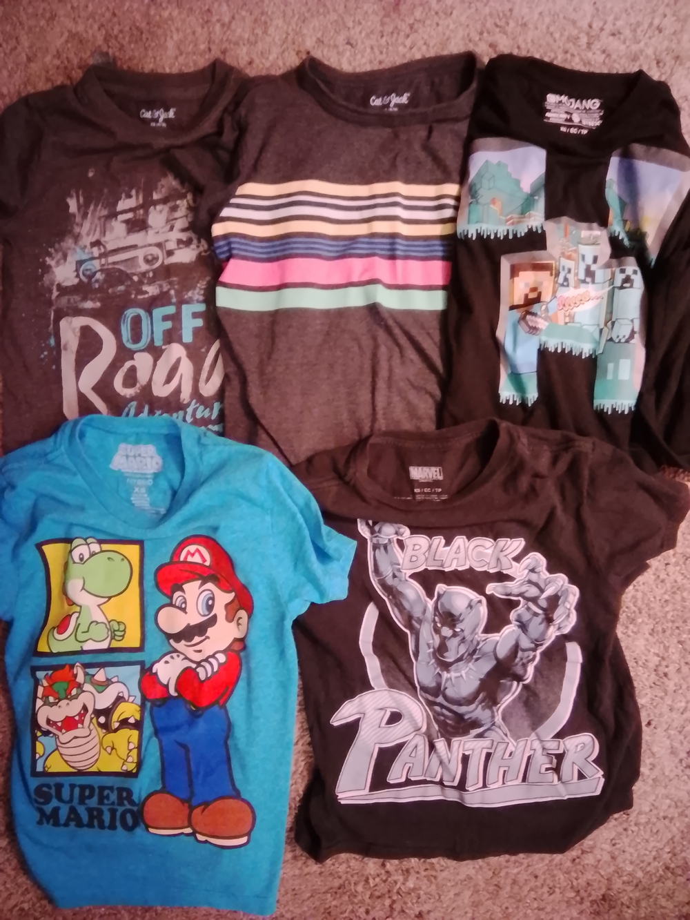 Bundle Of 5 Boys Shirts Size XS